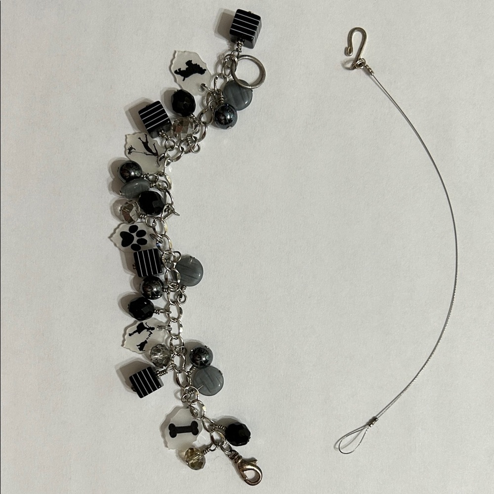 Dog themed convertible bracelet/necklace